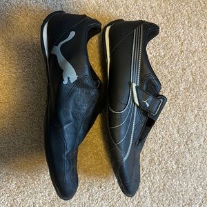 Puma Black Velcro Shoes - Size 10.5